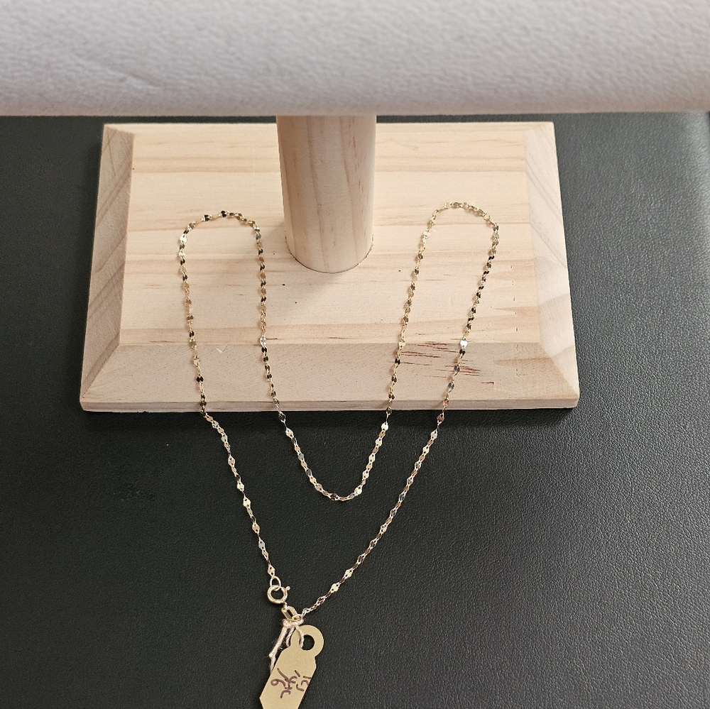 14k Gold Necklace 16 Inch